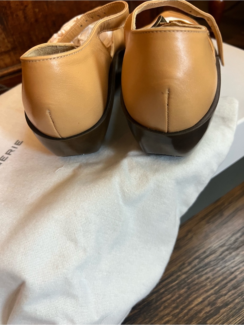 New.Rare. Robert Clergerie Leather Mary Jane Flats with Strap • 6 - Picture 5 of 9